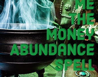 Show Me The Money Digital Download Spell- Money & Abundance Spell- Book of Shadows Pages- Sigil Magick- Full Ritual Instructions