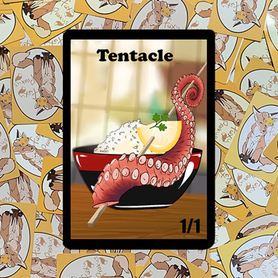 TENTACLE TOKEN/ 1/1 Tentacle COUNTER - Etsy UK