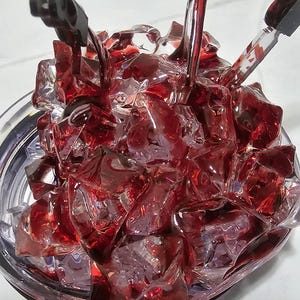 Spooky 3d tumbler topper, Halloween tumbler topper, bloody tumbler topper, crime scene, bloody weapons, Tumbler Topper, 3D Decorative Lid