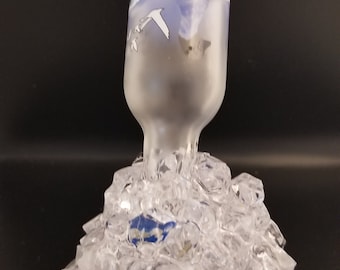 Fake Ice 3D Tumbler Topper | 20oz Skinny Tumbler Lid