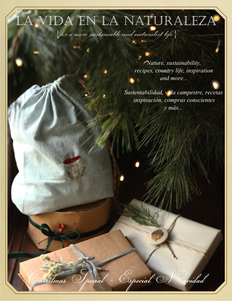 e-Bookazine Alle Editionen 1, 2 & 3 englische Version La Vida en la Naturaleza Christmas Special Cottagecore Bild 3