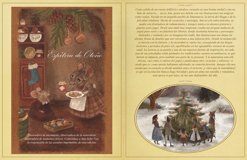 e-Bookazine Alle Editionen 1, 2 & 3 englische Version La Vida en la Naturaleza Christmas Special Cottagecore Bild 4