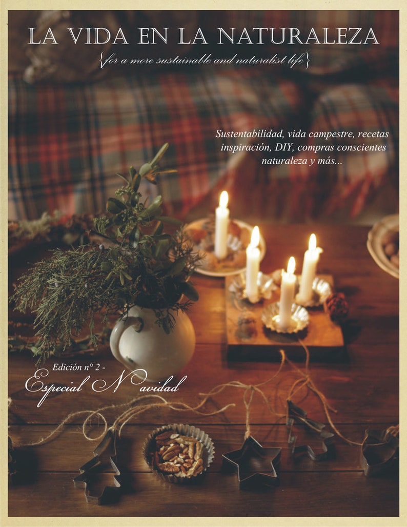 e-Bookazine Alle Editionen 1, 2 & 3 englische Version La Vida en la Naturaleza Christmas Special Cottagecore Bild 2