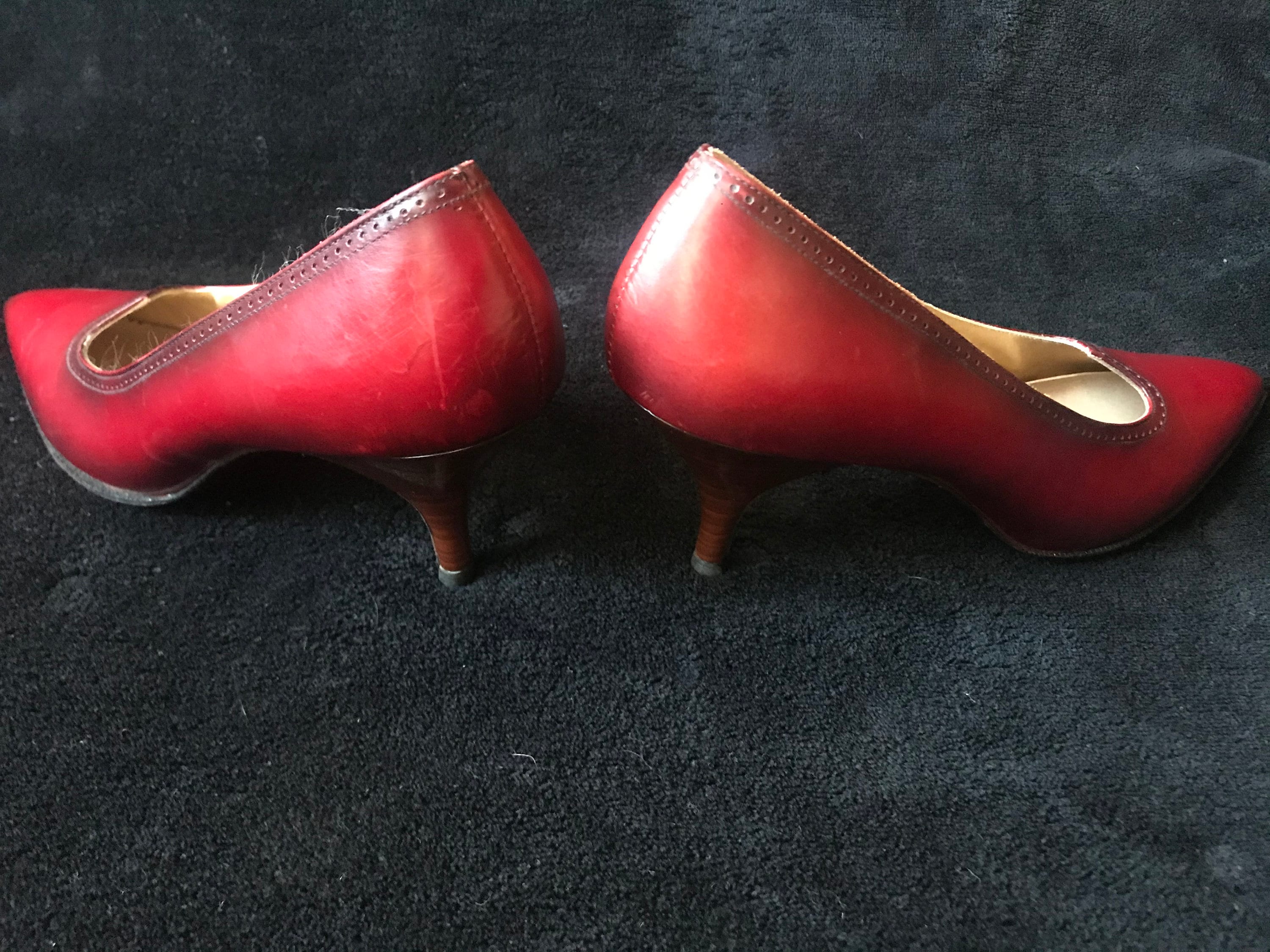 Vintage Witch Shoes High Heels - Etsy