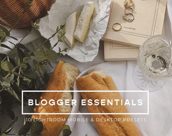 Presets Lightroom, 10 Lightroom Mobile & Desktop Presets, Blogger Influencer Presets Bundle, Natural Instagram Presets, Bright Airy Presets
