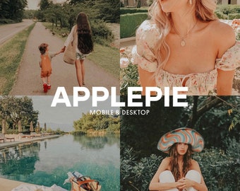 Film Lightroom Presets, 1 Warm Mobile & Desktop Preset, Instagram Presets, Blogger Preset, Outdoor Nature Presets, Bright Summer Presets