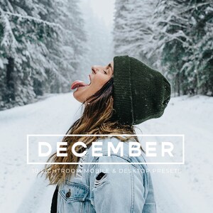 Brighten Up Your Feed: 10 Snowy Holiday Presets for Lightroom Mobile & Desktop, Outdoor and Indoor Presets, Winter Christmas Holiday Filters