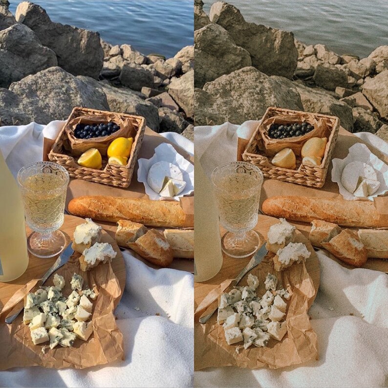 Lightroom-presets, 10 desktop en mobiel Lightroom vintage filmpresets, retro humeurig presets, korrelige rustieke presets, Instagram-reisvoorinstellingen afbeelding 6