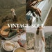 Lightroom Mobile Presets, 4 Desktop & Mobile Vintage Film Presets, Retro Moody Presets , Grainy Rustic Presets, Instagram Travel Presets