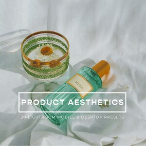 20 Produktfotografie-Presets, Lebensstil Ästhetik-Presets, Helle & Luftige Presets, Natürlicher Schmuck, Mobile-Presets, Desktop-Presets