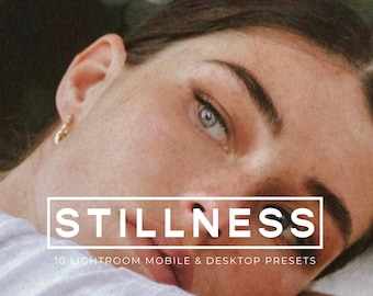 Lightroom Presets, 10 Mobile & Desktop Lightroom Presets, Grainy Vintage Presets, Portrait Presets, Warm Presets, Bright Beige Presets