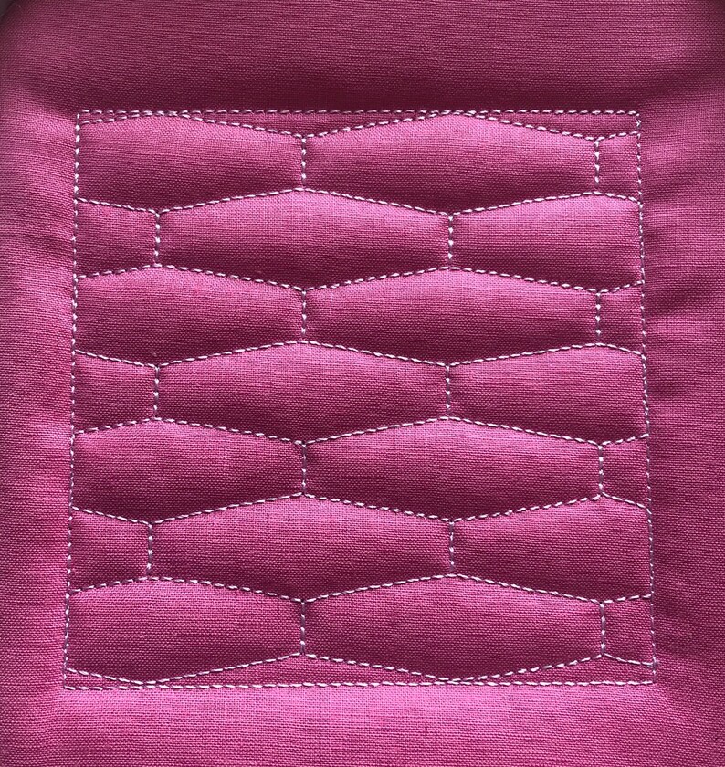 Barbara Machine Quilting Embroidery Design Quilt Square Etsy