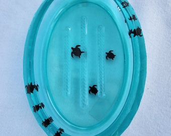 Turtle soap dish