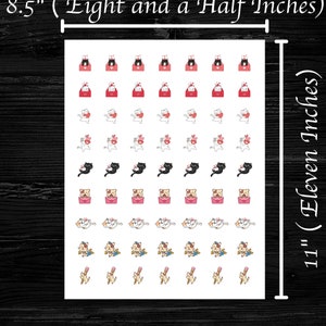 Mail Katzen Kreis Aufkleber | 63 Sticker pro Bogen | 1,0" Kreise | Ideal zum Dekorieren von Umschlägen, Postkarten und Briefpapier!