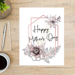 postale de rose sauvage du jour de mère de Zazzle.be Liste d'envies Vous avez des idées ? 1 Cartes postales | Papier cartonné épais | Fleurs roses sauvages roses et grises | Idéal pour échanger des cartes postales entre correspondants