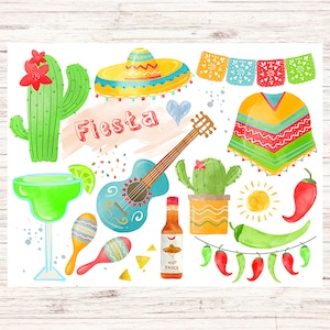 Fiesta Postkarte | 1 Postkarte | Dicker Karton | Ideal für Postkartenbörsen wie Postcrossing oder dem Versenden einer Notiz an einen Freund!