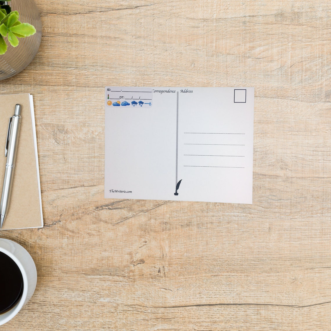 Medium Postcard Stickers 48 Stickers per Sheet Small to Etsy