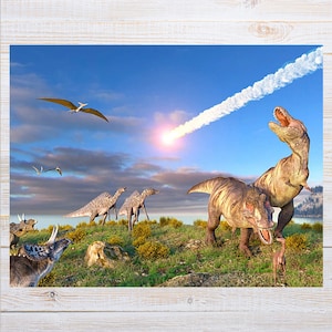 Dinosaurier Postkarte | 1 Postkarte | Dicker Karton | Zum Versenden einer Postkarte an einen Freund