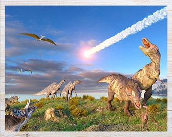 Dinosaur Postcard | 1 Postcard | Thick Cardstock | For sending a postcard to a friend