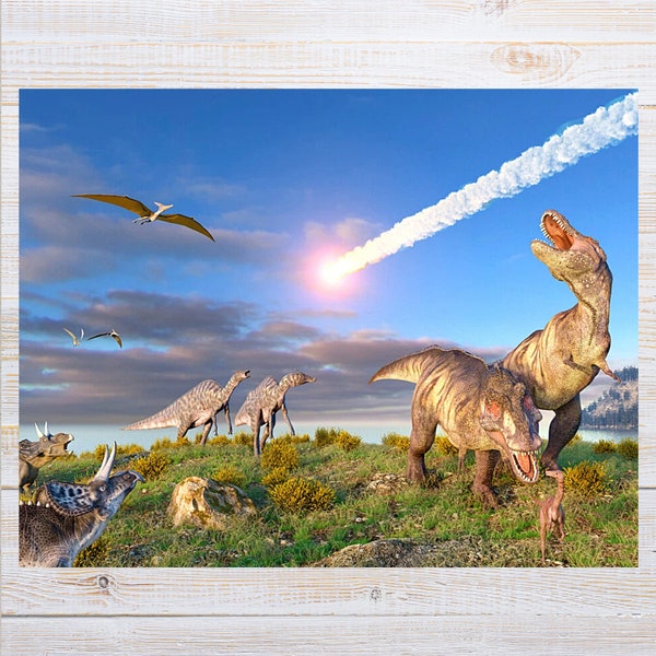 Dinosaur Postcard | 1 Postcard | Thick Cardstock | For sending a postcard to a friend