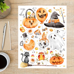 Halloween Postkarte | 1 Postkarte | Dicker Karton | Zum Versenden einer Postkarte an einen Freund
