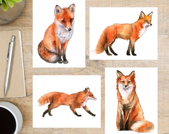 Prints Postcards Cute Fox Felix the Fox Limited Edition Postcard Print Prints Postcards Cute Fox Felix the Fox Limited Edition Postcard Print
