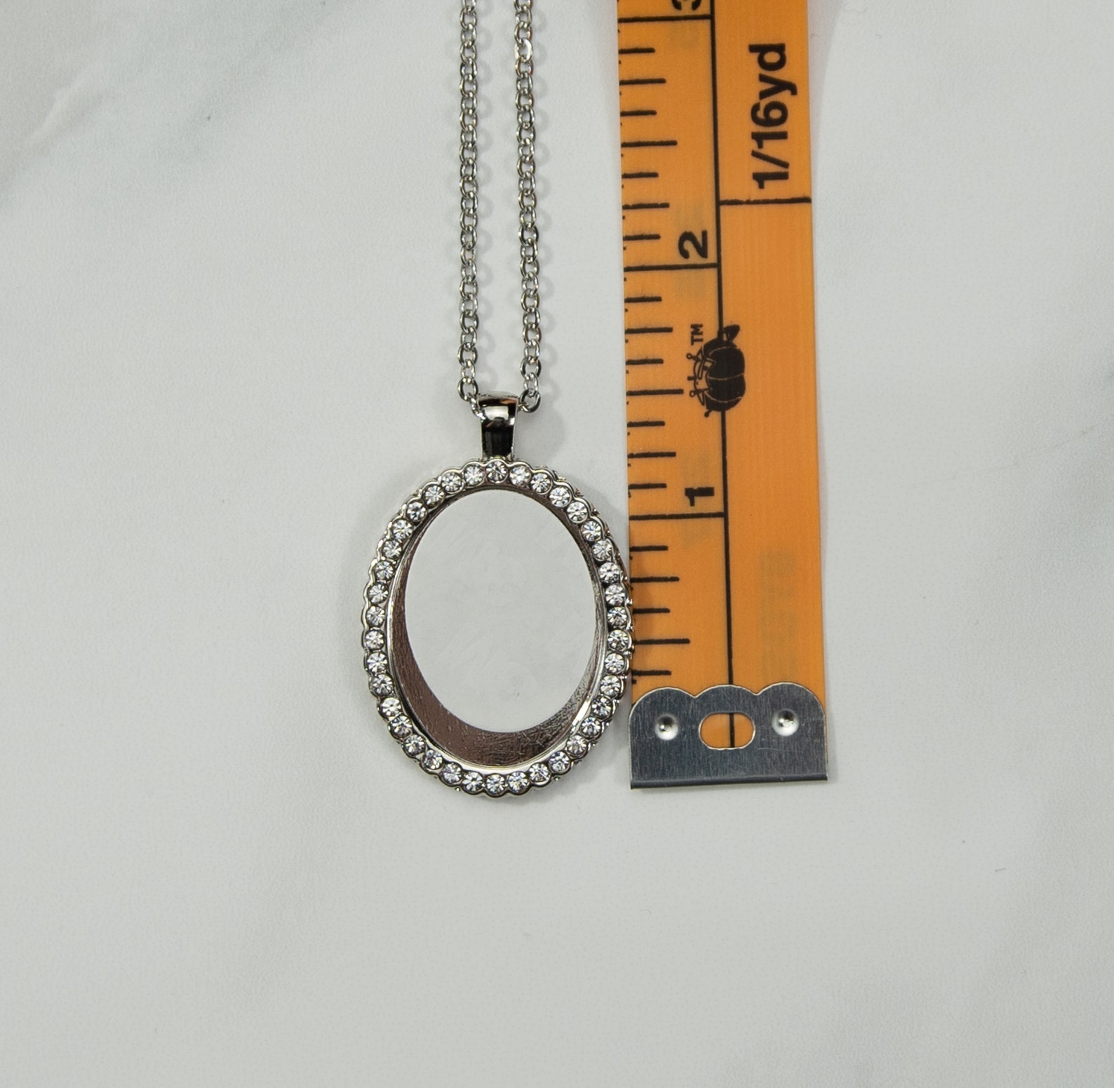 BLANKS Oval Shaped Sublimation Jewelry Necklace / Pendant Etsy