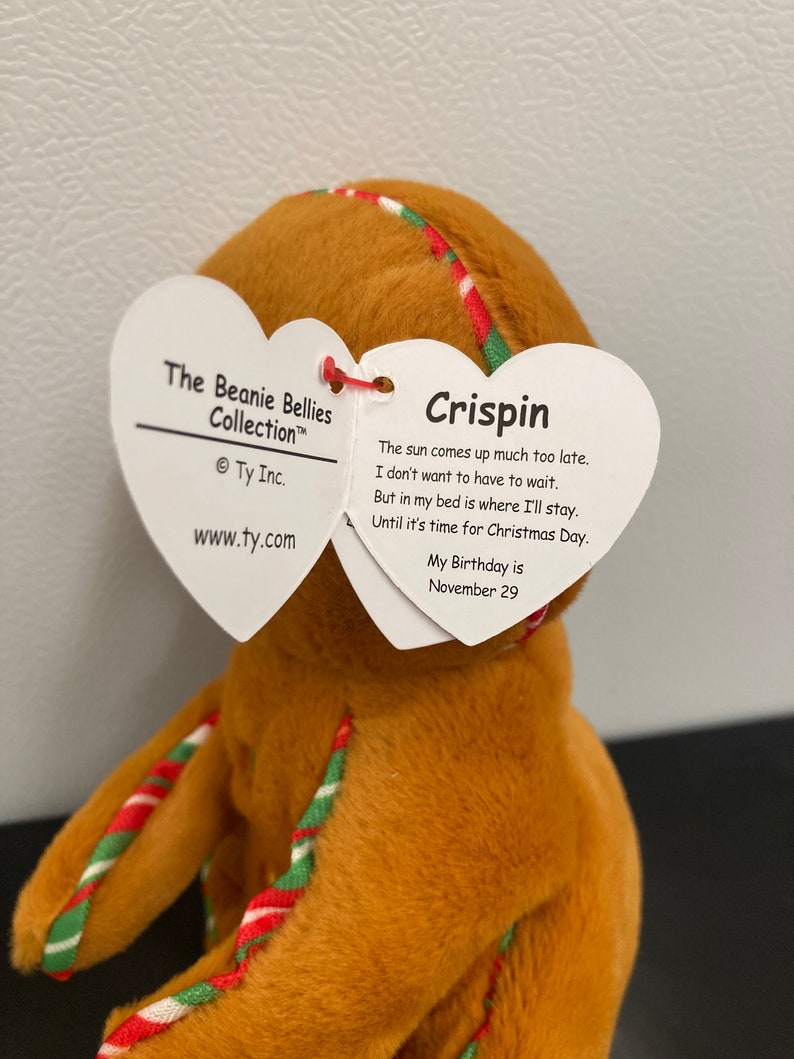 Crispin 2022 Ty Beanie Baby 6 Brown Gingerbread MWMT HTF - Etsy
