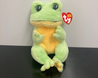 Snapper 2023 Ty Beanie Baby 6" Frog MWMT Super Cute!