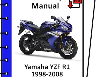 YAMAHA YZF R1 1998 1999 2000 2001 2002 2003 2004 2005 2006 2007