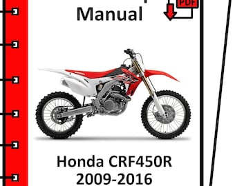 Honda CRF450R 2009–2016: Werkstatthandbuch (PDF)