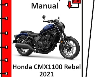 HONDA CMX11000 REBEL 2021 Service- und Reparaturhandbuch (PDF)