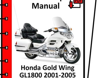 HONDA GL1800 GOLD WING 2001 2002 2003 2004 2005 Service-Reparatur-Werkstatthandbuch pdf