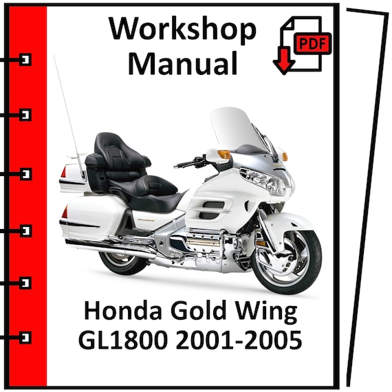 HONDA GL1800 GOLD WING 2001 2002 2003 2004 2005 Service Repair