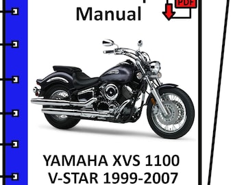 ヤマハ XVS 1100 V-STAR 1999 2000 2001 2002 2003 2004 2005 2006 2007 サービス・修理・ワークショップ・マニュアル pdf