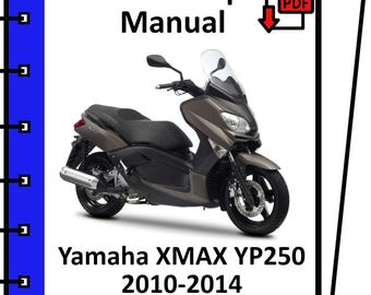 YAMAHA XMAX YP250 2010 2011 2012 2013 2014 Service-Reparatur-Werkstatthandbuch pdf
