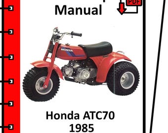 ホンダ ATC70 1985 サービス修理ワークショップマニュアル PDF
