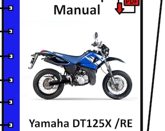 YAMAHA DT125 2004 2005 2006 2007 Service-Reparatur-Werkstatthandbuch pdf