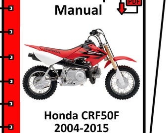 Honda CRF50F 2004–2015: Werkstatthandbuch (PDF)