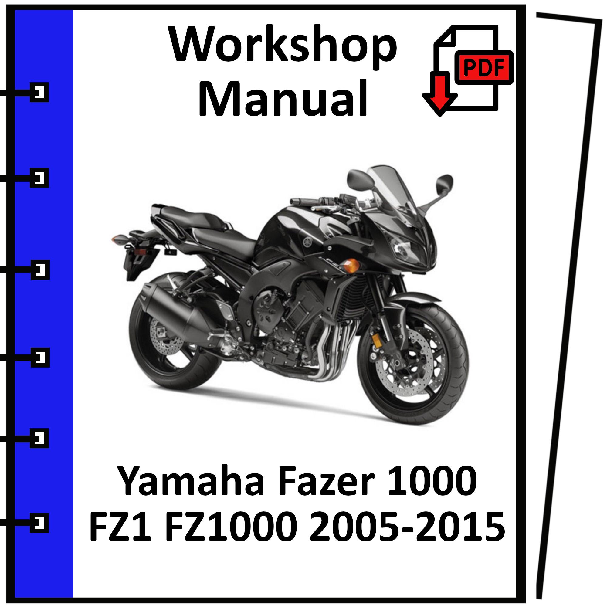 YAMAHA FAZER 1000 FZ1 FZ1000 2005 2006 2007 2008 2009 2011 2012