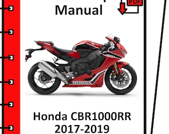 HONDA CBR1000RR 2017 2018 2019 service repair workshop manual pdf