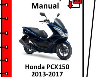 HONDA PCX150 2013 2014 2015 2016 2017 Service- und Reparaturhandbuch (PDF)