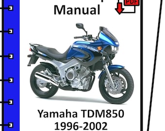 ヤマハ TDM850 1996 1997 1998 1999 2000 2001 2002 サービス・修理・ワークショップ・マニュアル pdf