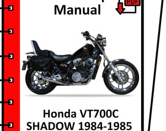 Honda VT700C Shadow (1984–1985), VT750 (1983): Werkstatthandbuch (PDF)