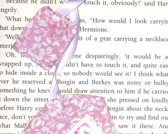 Bookmark for tea lovers tea bag design / reading / bookworm / page saver