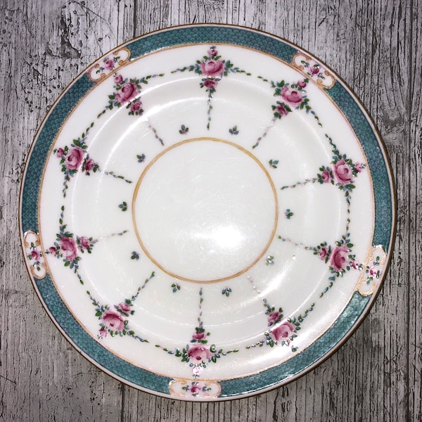 Vintage Minton Persia Rose dessert plate bone China England