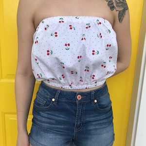 Cherry tube top