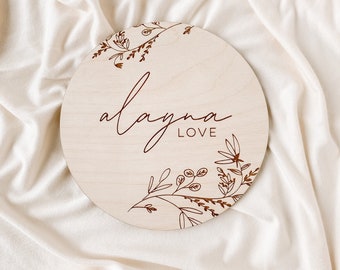 Baby Name Plate Etsy