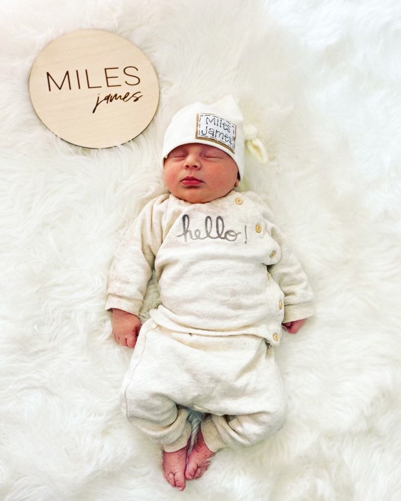 Wood Baby Name Announcement Sign Custom Engraved Baby Name Etsy Denmark