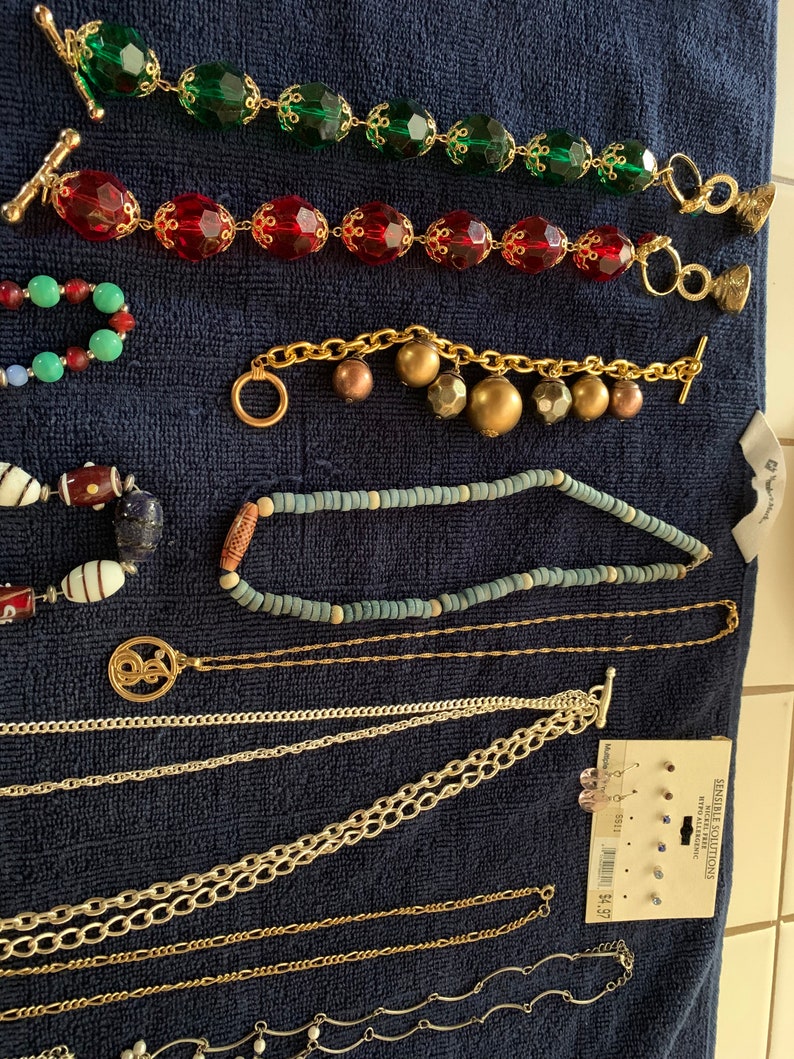 Mixed Lot Bracelets and Necklaces Jewelry